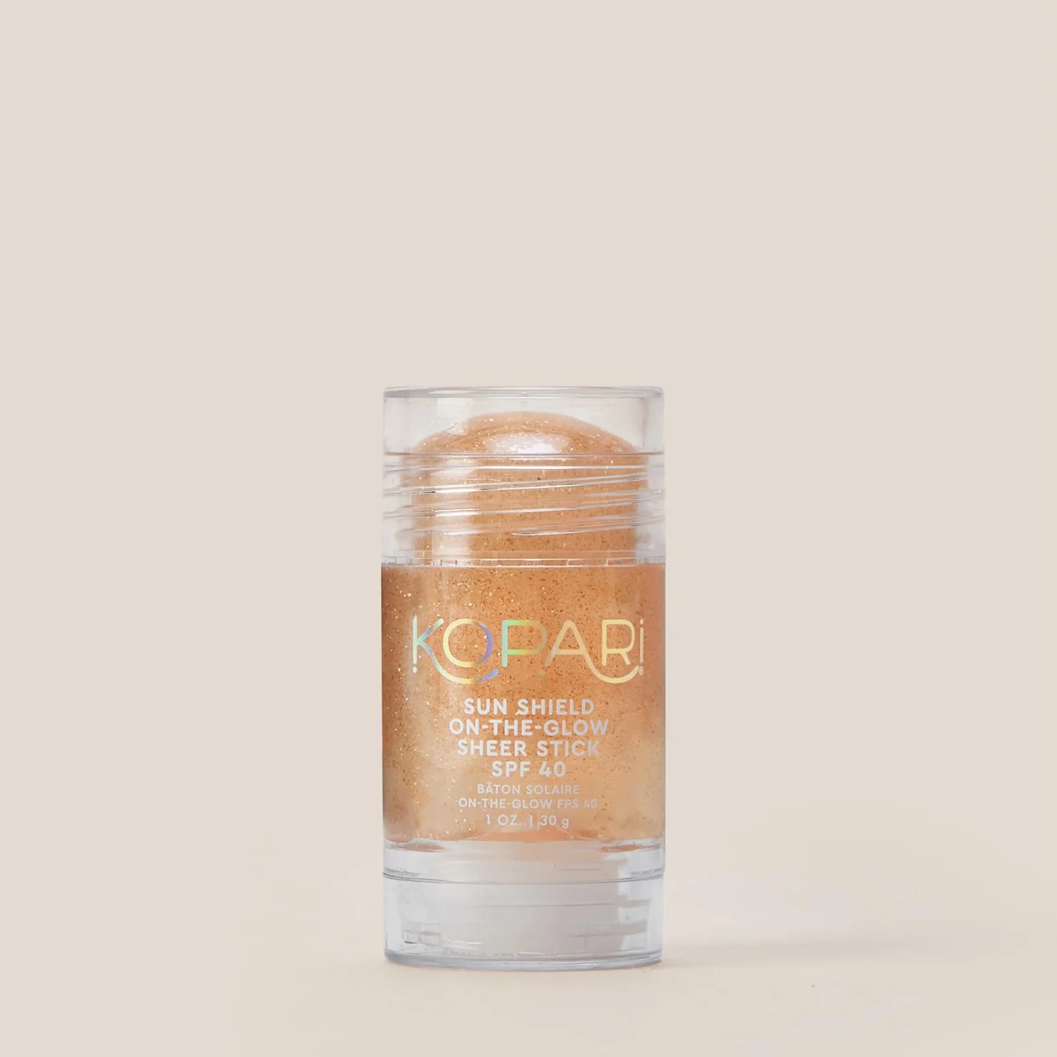 Sun Shield On-The-Glow Sheer Stick Sunscreen SPF 40 | Kopari Beauty