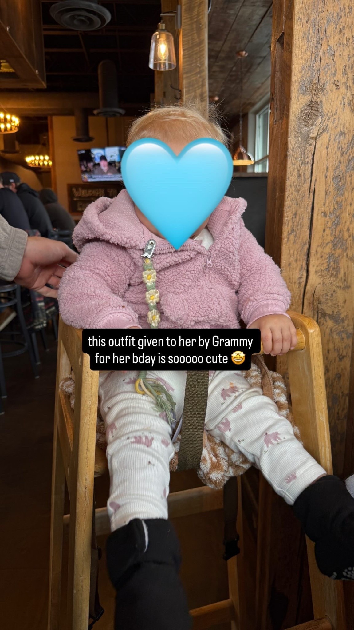 This target find baby outfit was too cute to pass up!  Sent to us by Grammy! Love that song underneath the zip-up is a two piece outfit 🤩#targetfind #target #targetkids #targetbaby

#LTKBaby #LTKKids