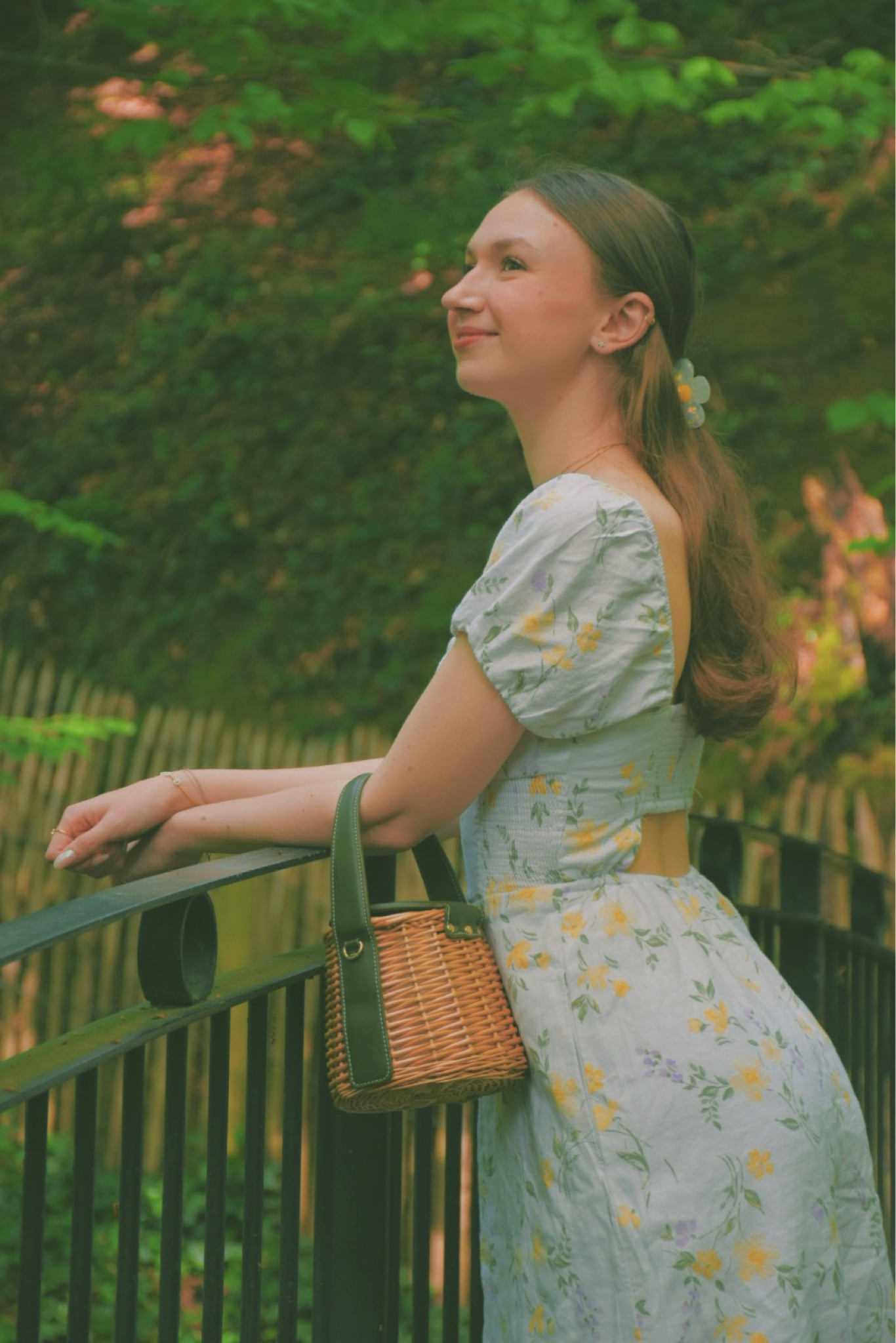 Open back floral linen blend dress
Cottagecore style 
Cottagecore outfit 
Cottagecore vibe
Bridgerton dress
Bridgerton outfit
Bridgerton style

#LTKover40 #LTKeurope #LTKSeasonal