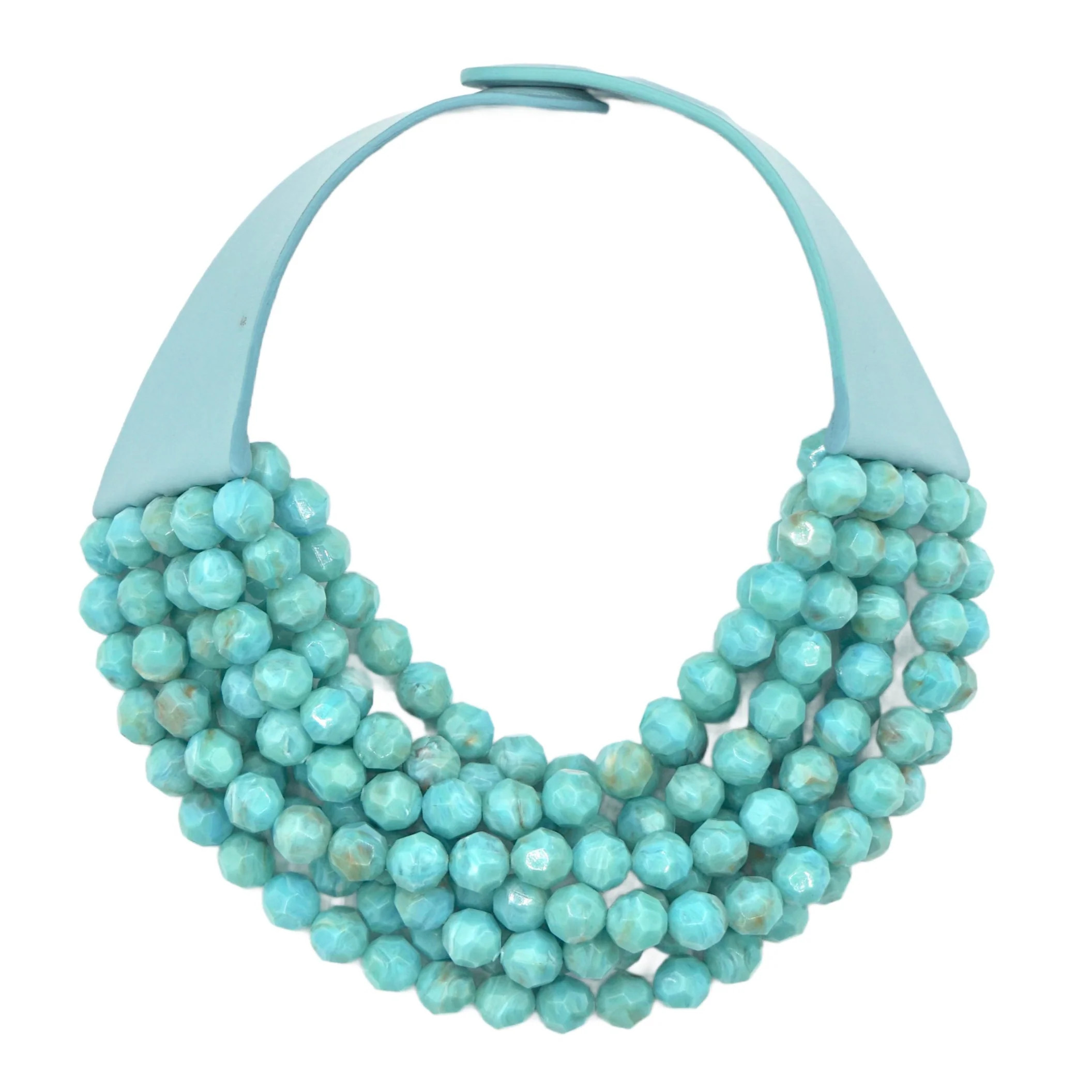Bella Marble Turquoise Necklace | Fairchild Baldwin