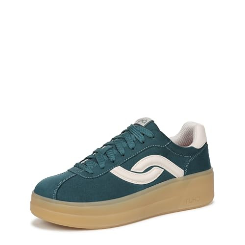 Ryka Women's Viv Max Court Inspired Shoes Dark Sea Green Microfiber 12 W | Amazon (US)