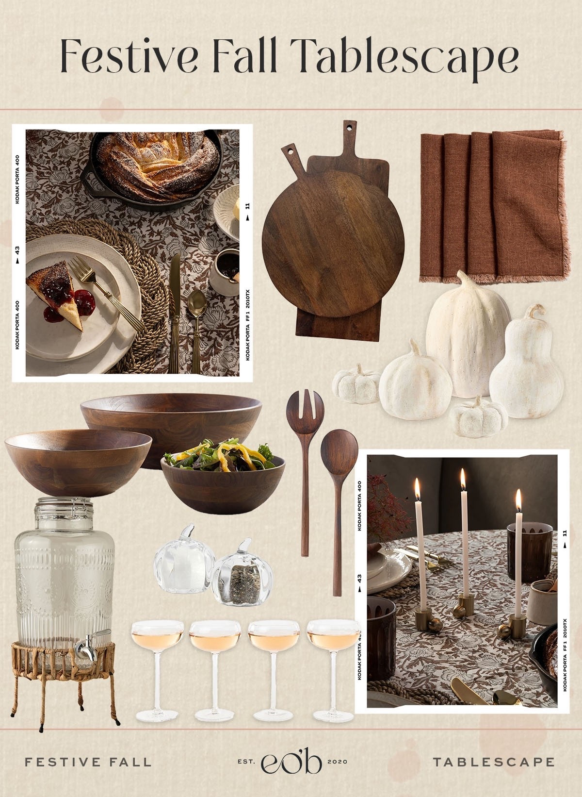 Festive Fall Tablescape

#LTKSeasonal #LTKHome #LTKHoliday