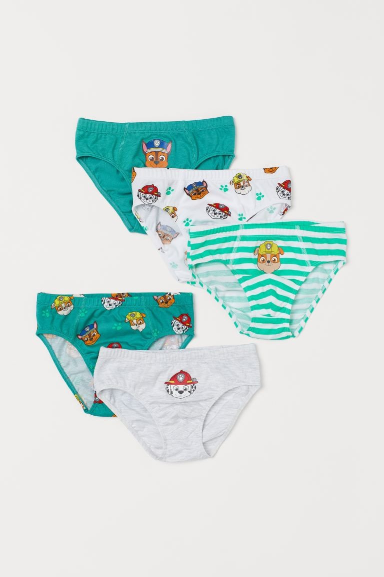 5-pack Printed Boys’ Briefs | H&M (US + CA)