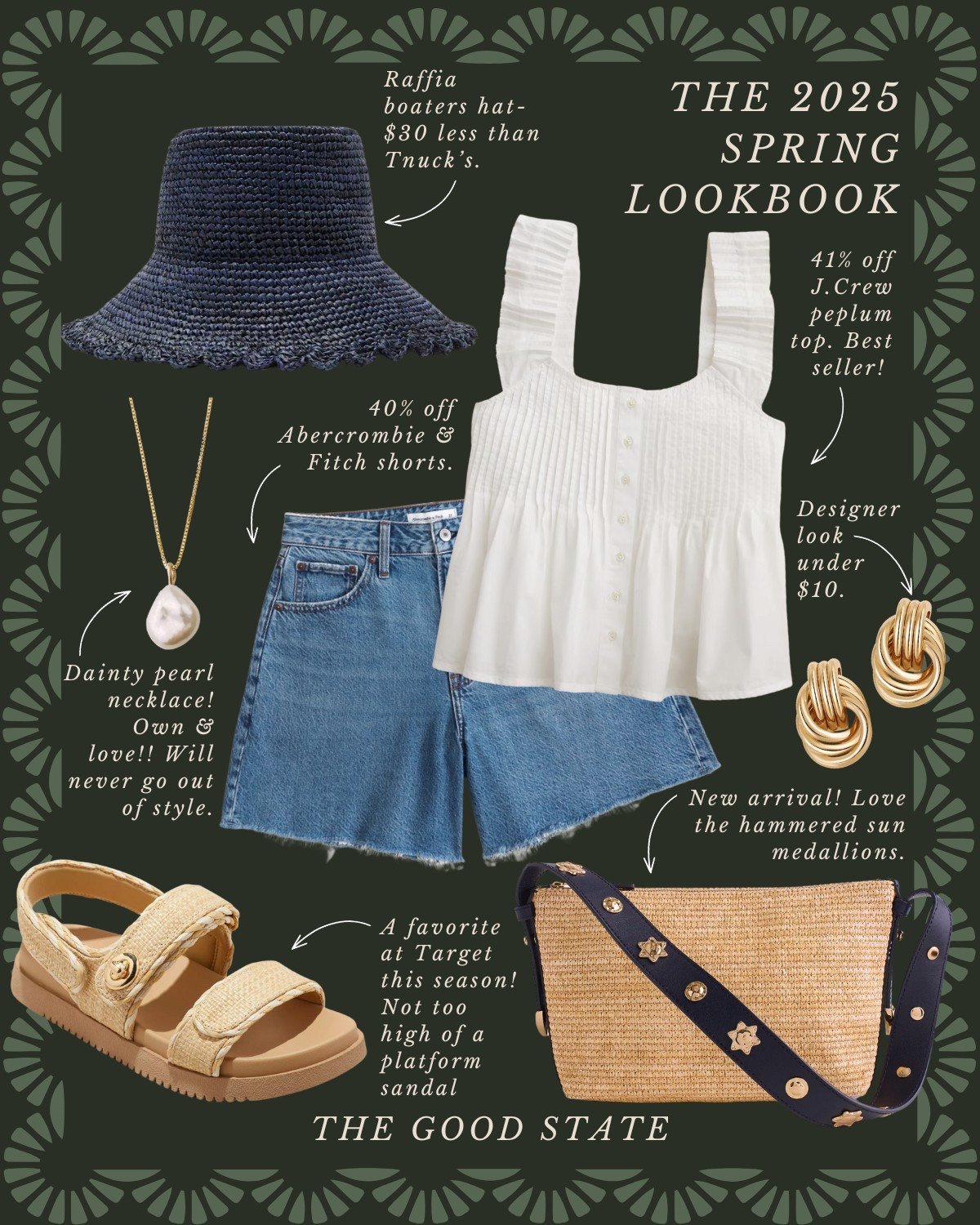 For all the Farmers Market girlies living their best life as the golden morning sunshine warms their face and a cool Spring breeze blows through their hair. For the ones with a market tote overflowing with fresh flowers and their hands full with a coffee and buttery croissant. For the ladies who love all things gingham, their trusty ball cap and the ease of a Springtime dress. This is for the girlies who wake up early for the market and may or may not take a little mid-day nap afterwards…followed by a picnic with all their market goodies and closest girlies of course. This collection is for you🍓🧺🫶🏼  Anthropologie , Anthro, Amazon, Quince, mini dress, maxi dress denim jacket, chore coat, earring, socks, beauty, sunglasses, spring outfit, spring fashion, tote bag, purse, woven purse, spring break, bandanna, scarf, quilted jacket, the good state, Lauren England, gola sneakers, clutch vacation outfit, hoop, earrings, American Eagle, target target fashion, target style sneakers, veja, mini dress, floral dress, wedding guest, dress, vacation, outfit, ootd, butter yellow, farmers market, dillards, nordstrom, travel outfit, spring fashion, gap, old navy, wedding guest dress, wedding guest, summer outfit


#LTKStyleTip #LTKSaleAlert #LTKFindsUnder50