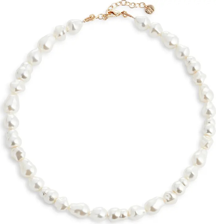 Nordstrom Faux Pearl Collar Necklace | Nordstrom | Nordstrom