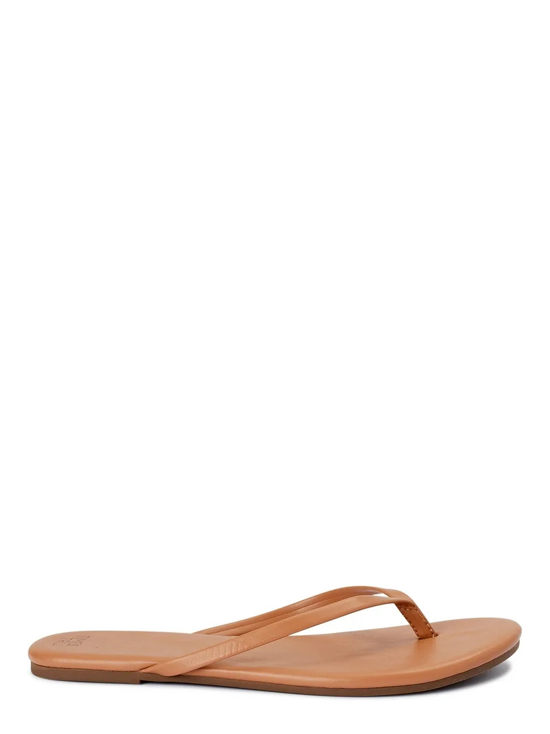Time and Tru Women's Barely There Thong Sandals | Walmart (US)