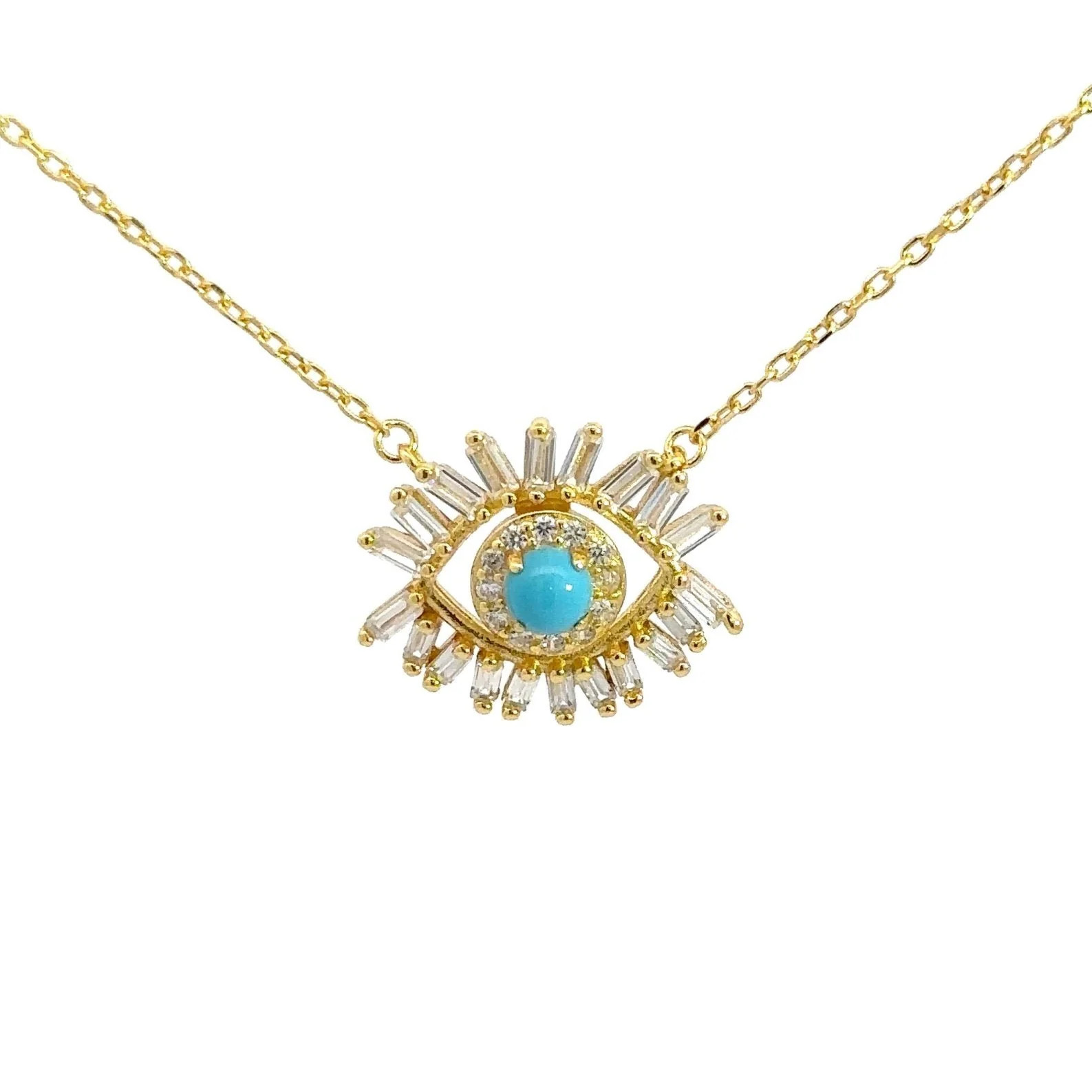 Azure Sentinel Pendant Good Eye Collection by Natkina | Natkina US