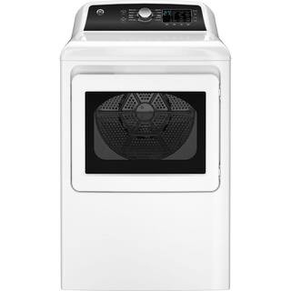 7.4 cu. ft. Electric Dryer with Sensor Dry in White | The Home Depot