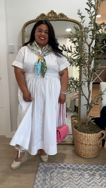 ✨ The perfect white dress for summer! I love this size inclusive dress from J Crew! It’s available in sizes 00-24 AND it also comes in black! It’s amazing quality and I love it so much! 

✨ I’m wearing a size 18 and it’s very true to size. Height: 5’1”

✨ My platform espadrilles are another favorite and they are from Castaner. 

J crew, plus size fashion, summer dress, travel outfit, white dress, wedding guest dress, sandals, plus size dress, graduation dress, brunch outfit, size 28, wide width friendly espadrilles

#LTKPlusSize #LTKMidsize #LTKSeasonal
