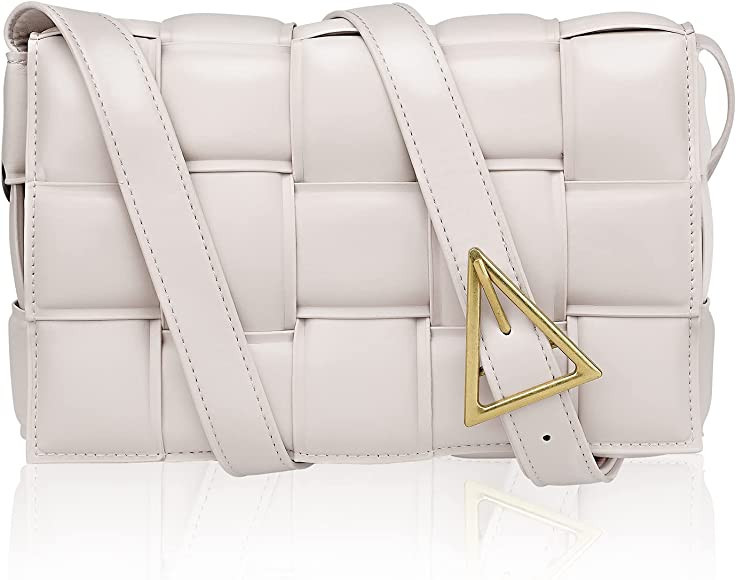 ZooLLyn Woven Padded Cassette Crossbody Trend Shoulder Bag for Women Clutch Bag Square Purse Hand... | Amazon (US)