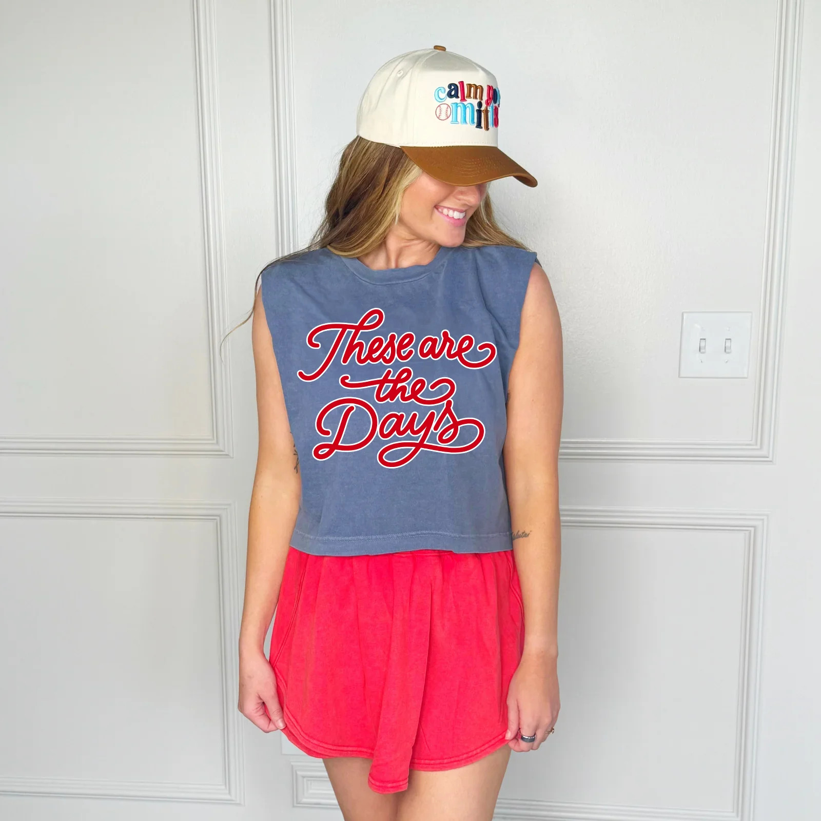 Ballpark Days Baseball Tank | Poppy & Pine
