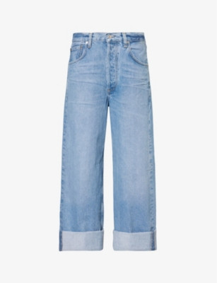 Ayla Baggy wide-leg high-rise jeans | Selfridges