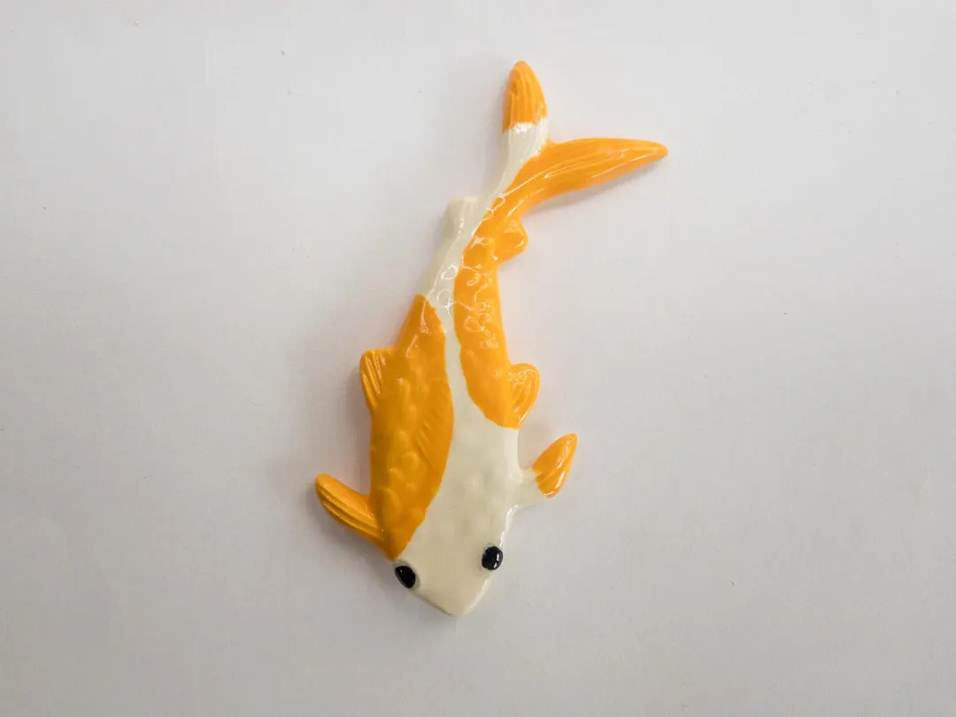 Koi Fish Ceramic Mosaic Tile for Murals Backsplash | Etsy (Global)
