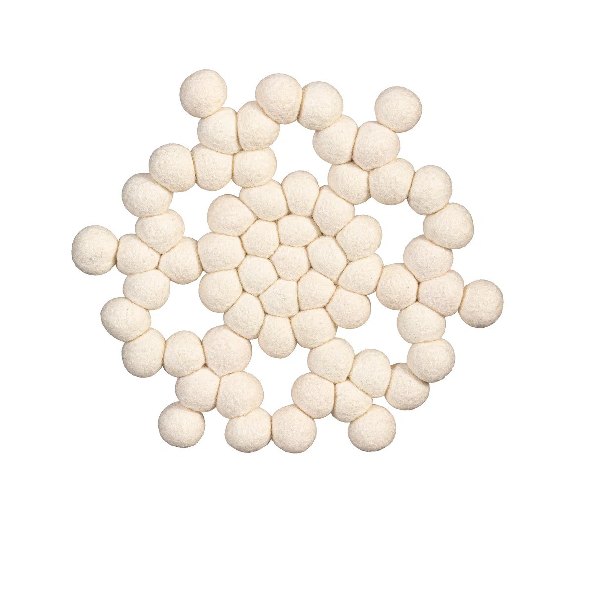 Fabric Snowflake Trivet, 8.5" | Wayfair North America