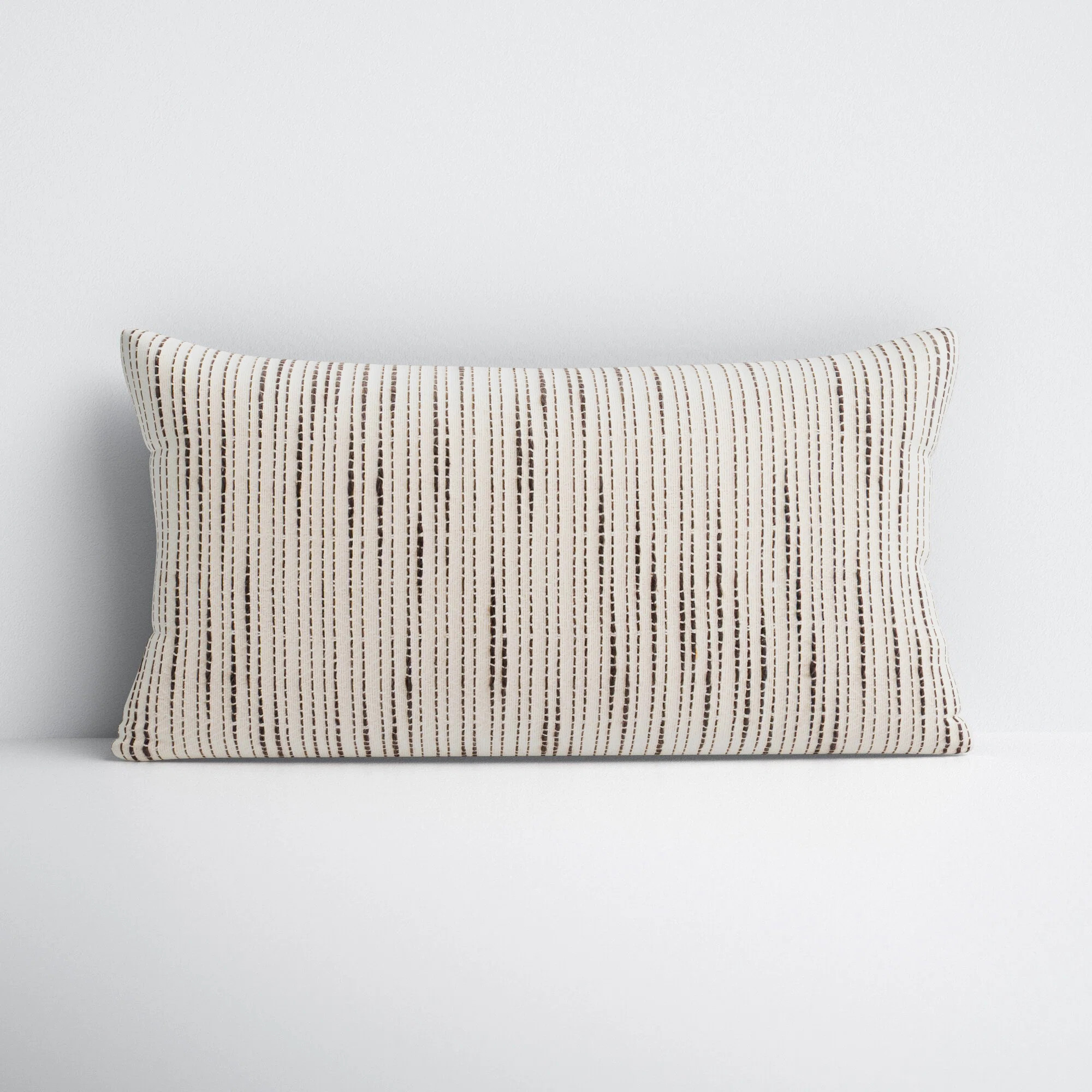 Dodson Embroidered Cotton Lumbar Pillow Cover | Wayfair North America