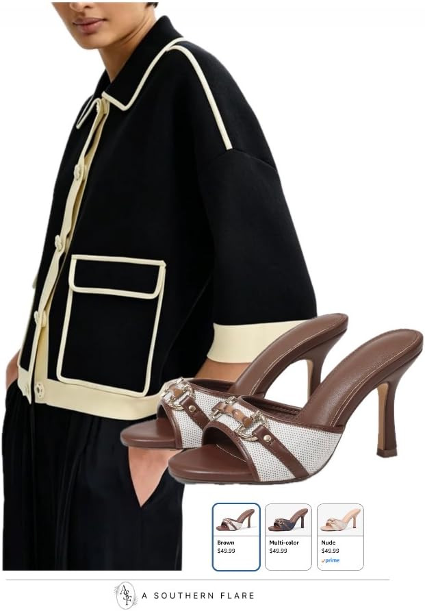 These chic sandals are a must-have for your summer wardrobe. Stylish and comfy! #SummerShoes #Fas... | Amazon (US)