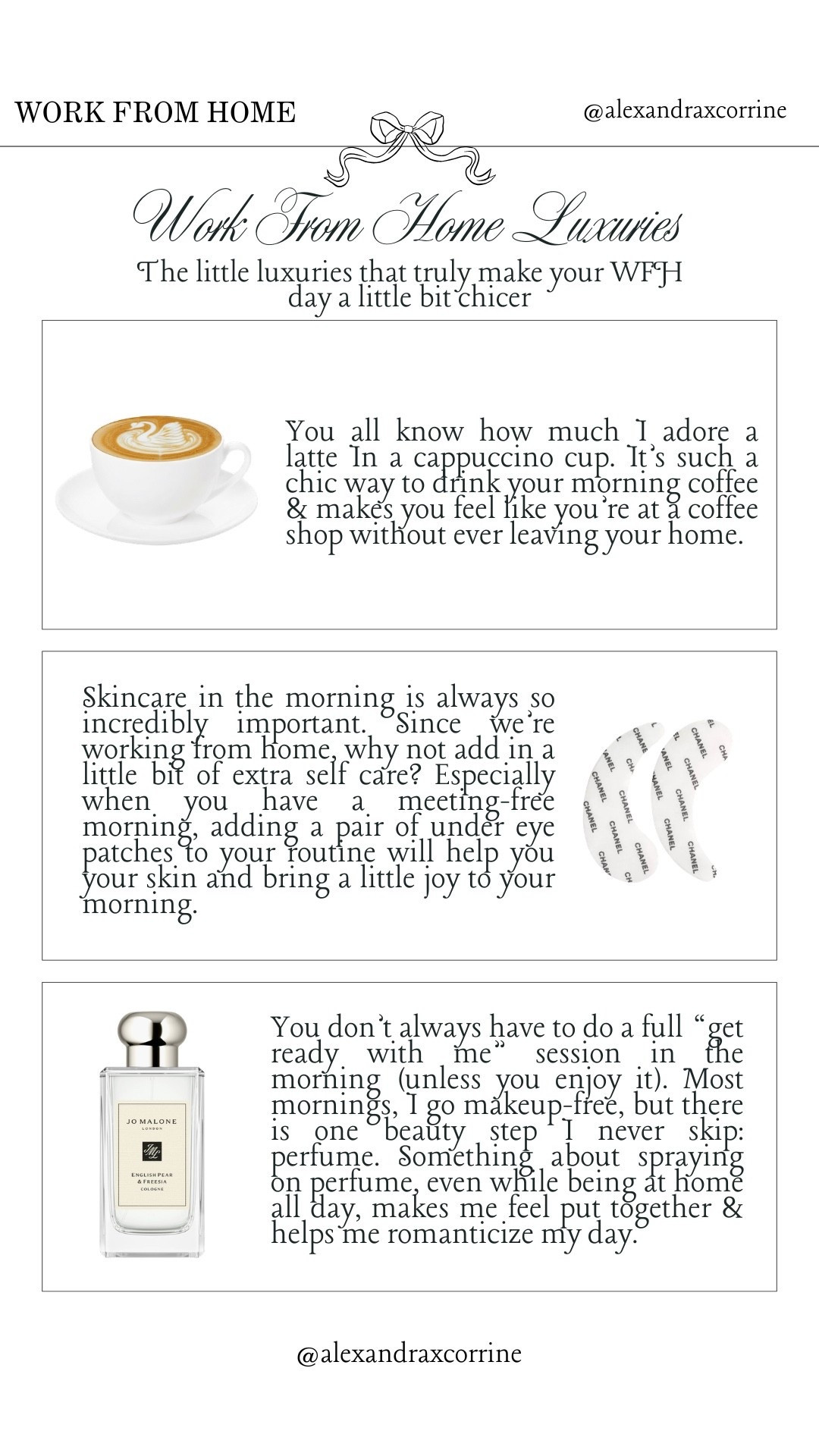 Work from home luxuries ☕️ the little luxuries that truly make your work from home day a little bit chicer 🤍

Work from home, wfh lifestyle, home office essentials, chic elegant living, chic aesthetic, work essentials, planner, organized

#LTKdayinmylife #LTKmorningroutine