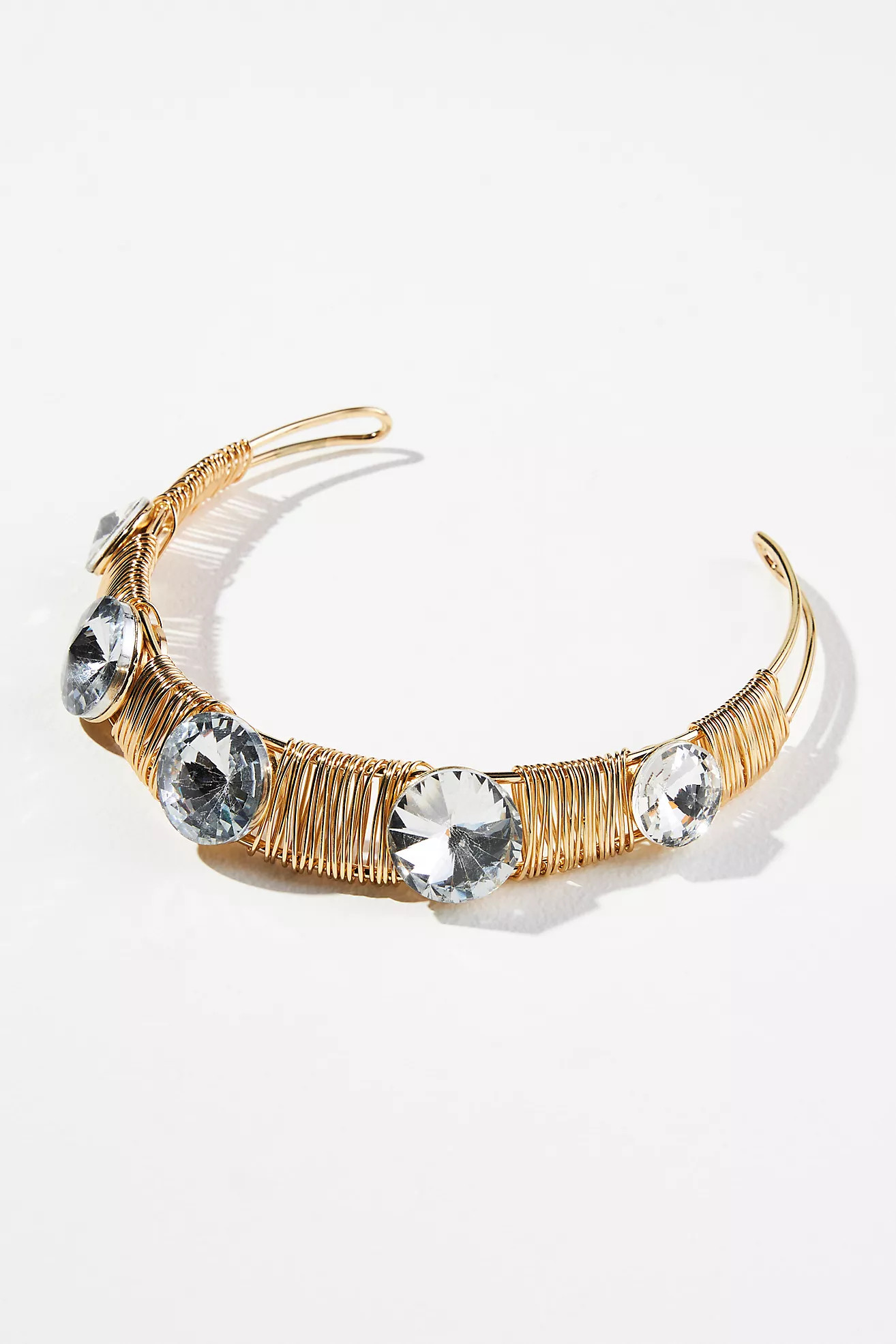 Metal Wrapped Headband | Anthropologie (US)