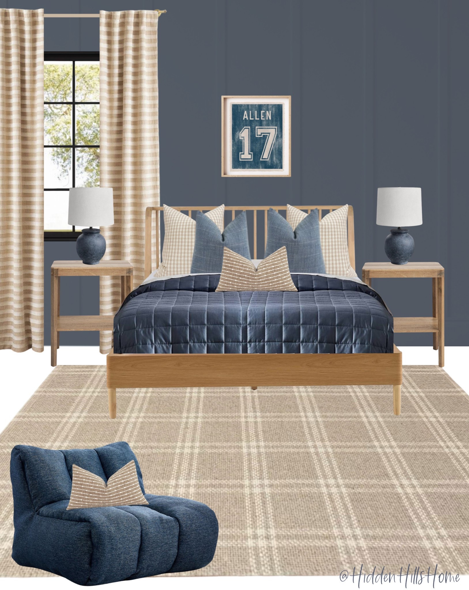 Teen boys bedroom decor ideas, masculine bed decor mood board, home decor, boys room design, bedding #boysroom

#LTKKids #LTKSaleAlert #LTKHome