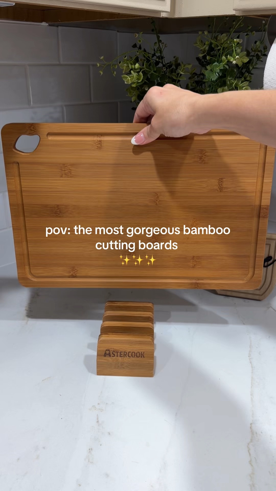 Aesthetic kitchen must have. The most gorgeous bamboo, four piece cutting board set. 

Kitchen upgrade, kitchen finds, bamboo, cutting boards, kitchen counter decor, modern home

#LTKHome