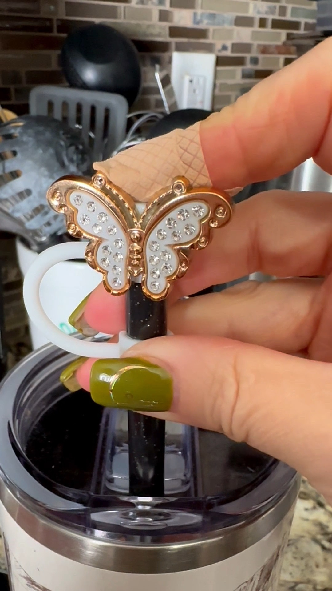 New favorite straw topper- set of 4 under $4 ✨
🦋 Butterflies proof that even the ugliest things can bring beauty.

#LTKselfcare #LTKdayinmylife #LTKSaleAlert