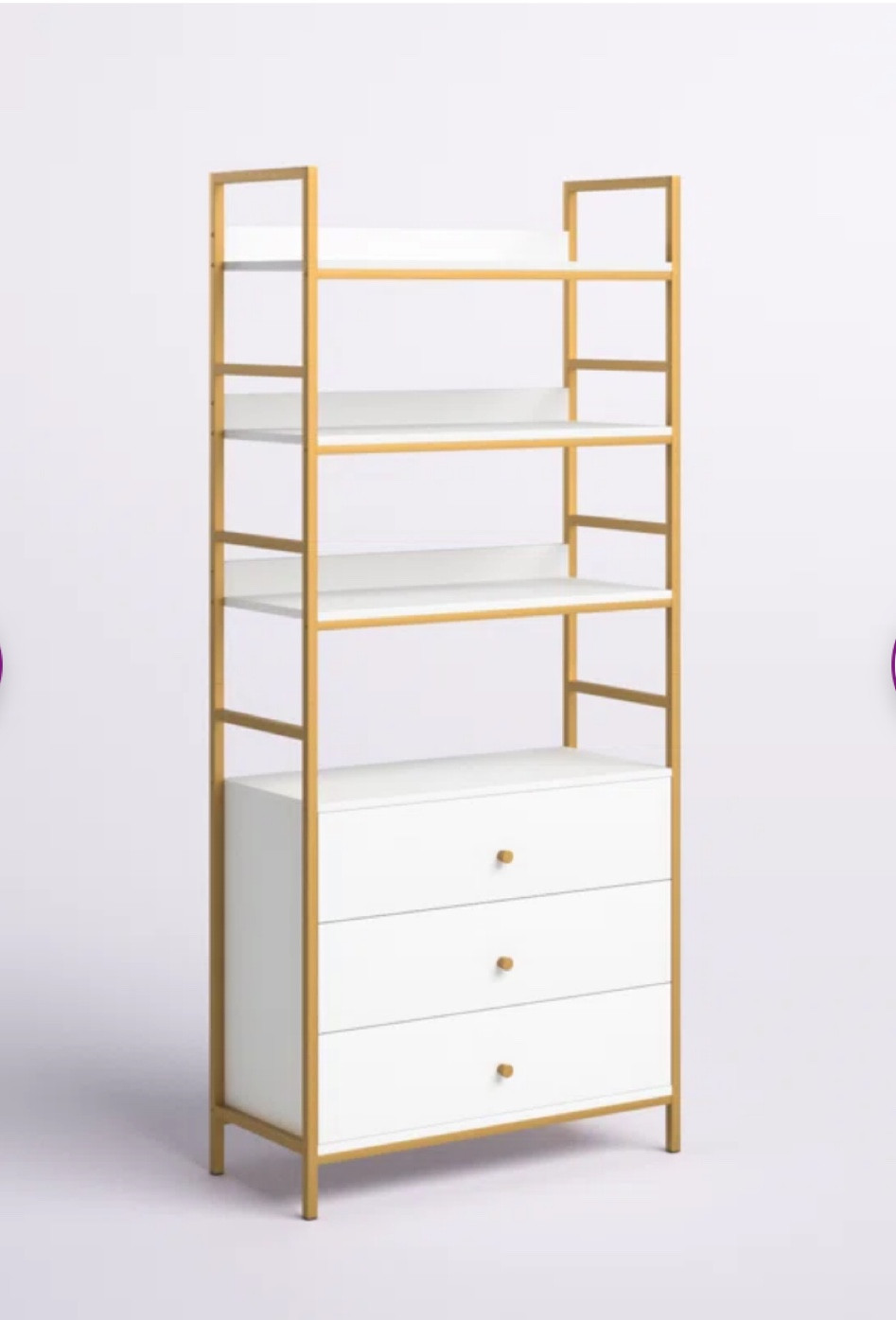 White, gold, bookcase, book shelf, office glam, elegant workspace, storage, shelving shelves, cabinets, drawers, bookshelf, with drawers, functional cost-effective, beautiful

#LTKfamily #LTKstyletip #LTKhome