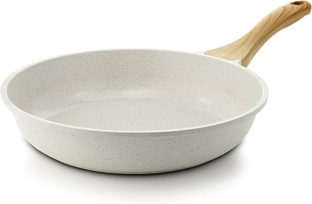 SENSARTE Nonstick Ceramic Frying Pan Skillet, 11 Inch Omelet Pan, Healthy Non Toxic Chef Pan, Ind... | Amazon (US)
