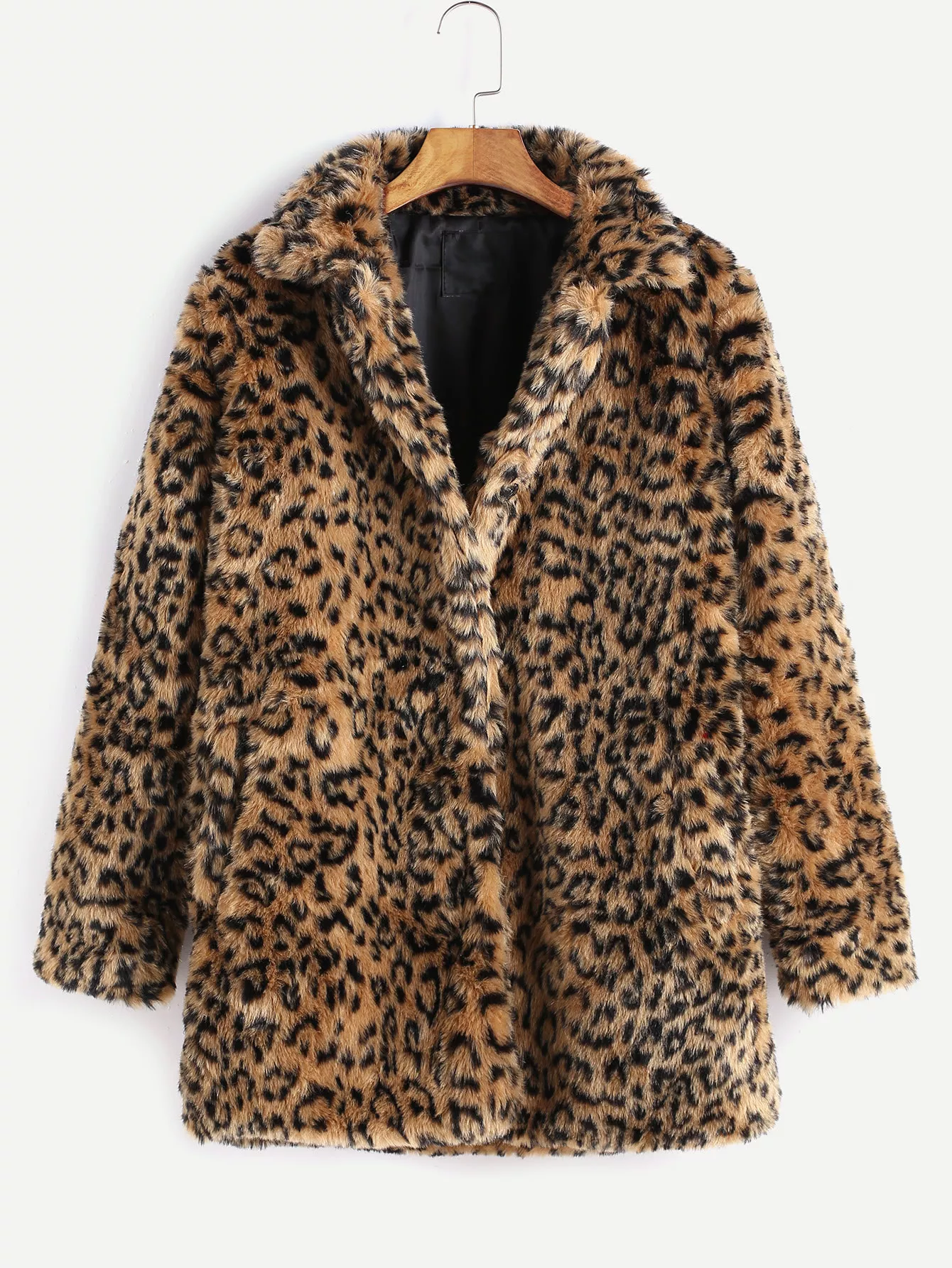 Current mood outlet leopard coat