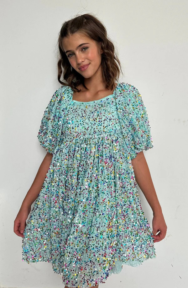 Birthday Cake Sequin Dress | Lola + The Boys