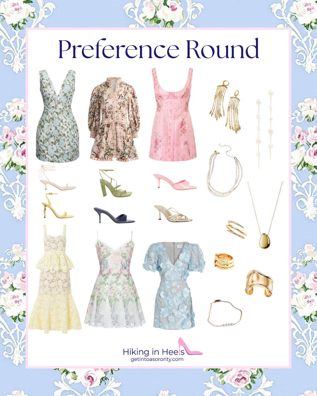 Preference round dresses! 💜🩷 

 