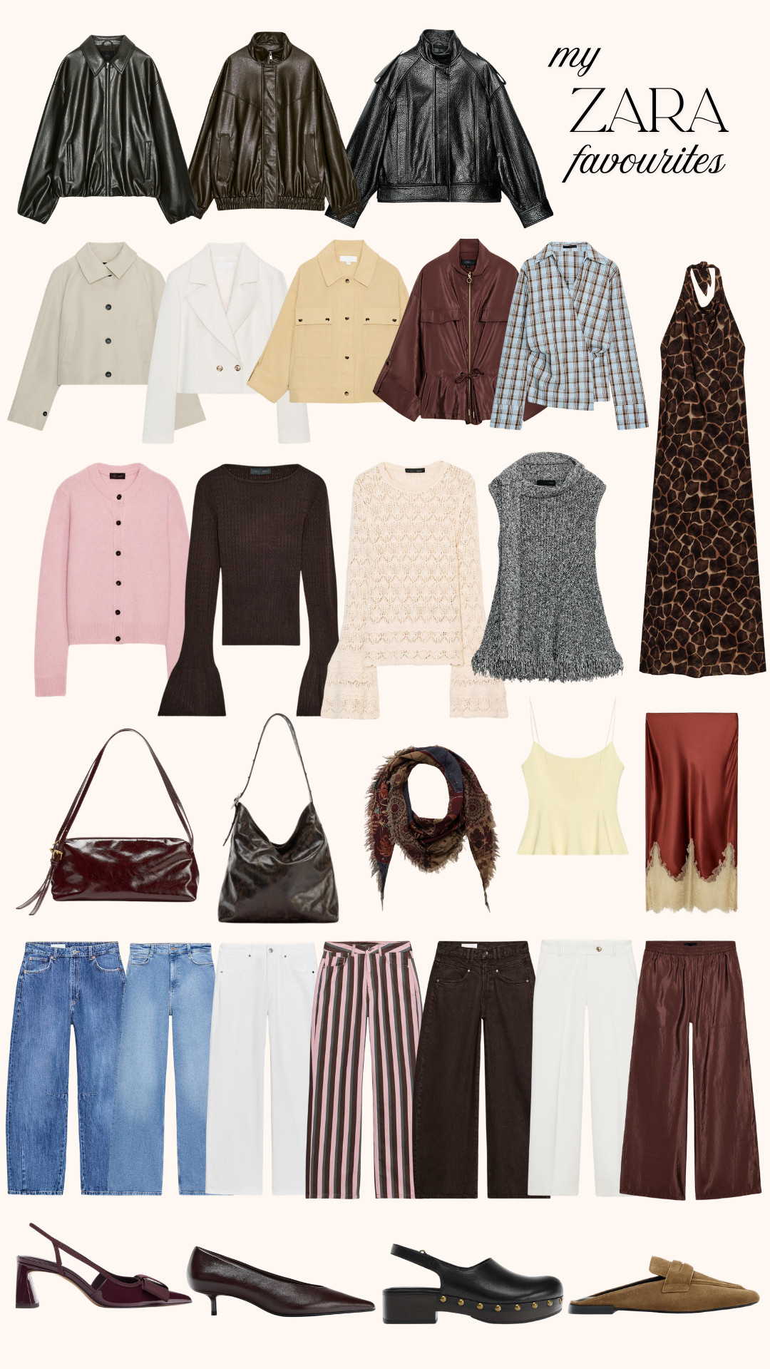 A round-up of some exciting new pieces and my favourites from Zara that are on my wishlist. 

 

#LTKaustralia #LTKsummer #LTKjeans