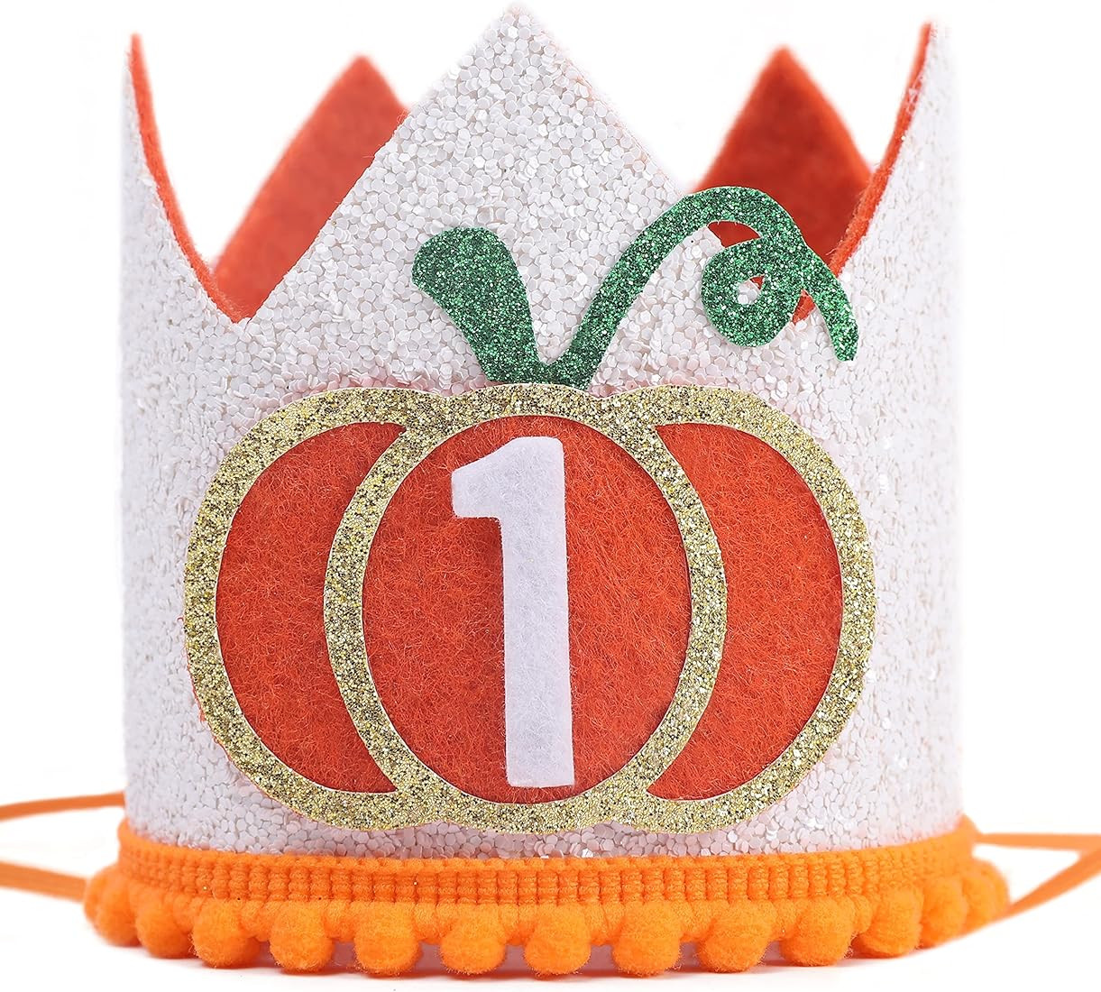 Little Pumpkin 1st Birthday Crown - Harvest Birthday Decoration,1st Birthday Hat | Amazon (US)