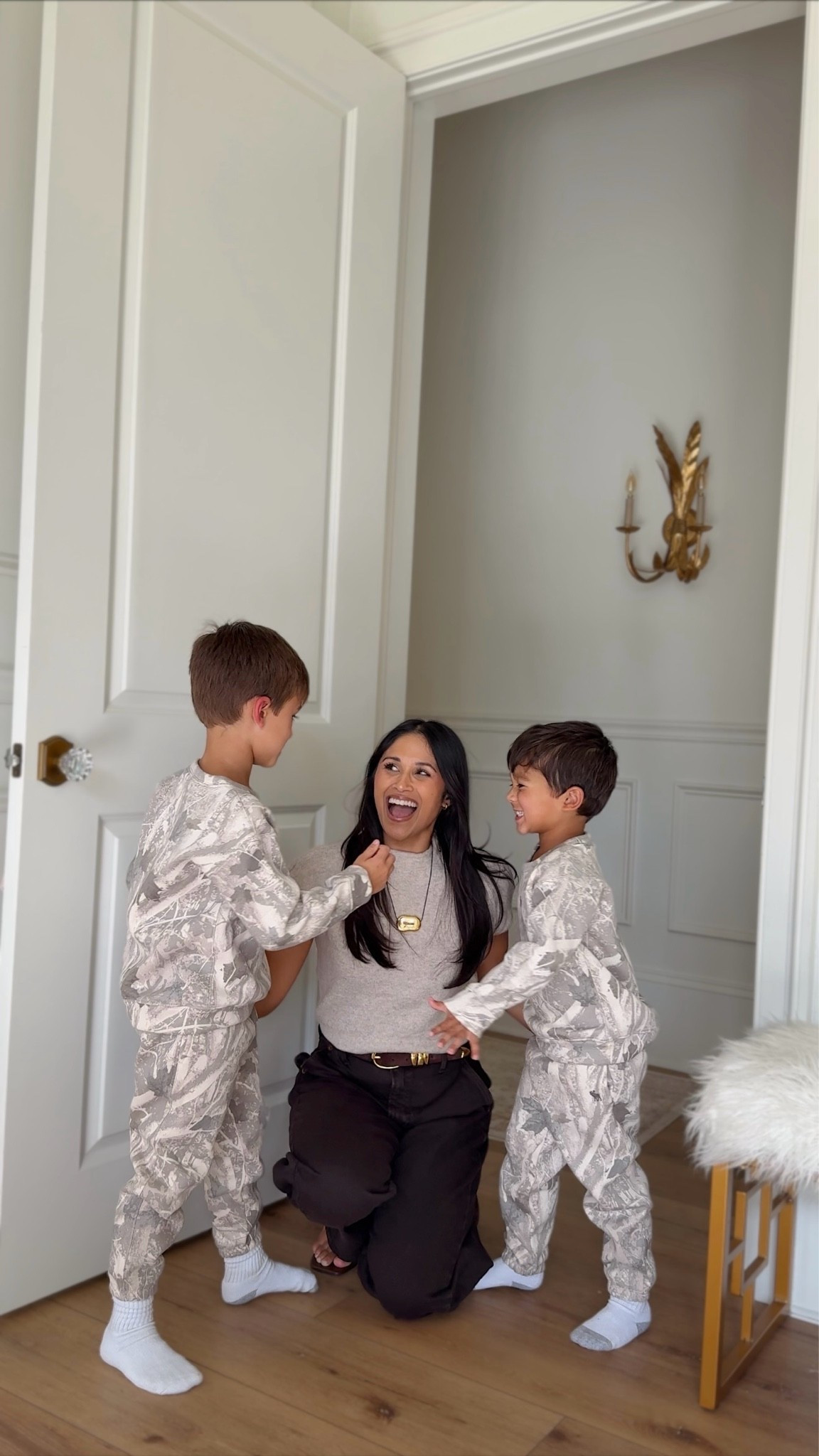 Can't get enough of these matching sets from @abercrombiekids! My kids love the camo print, but I also got a few other colors too.
 #abercrombiepartner @abercrombie