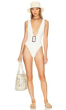 Belted Plunge One Piece
                    
                    WeWoreWhat | Revolve Clothing (Global)
