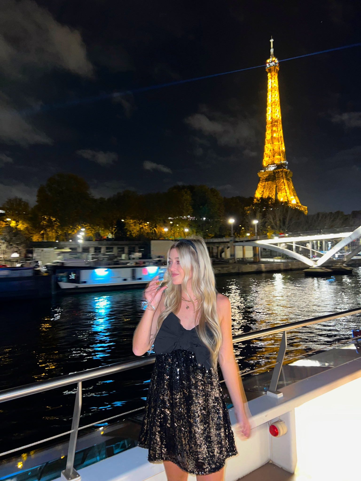 resharing because my favorite black sequin bow dress is restocked on lulus! Wore on a dinner cruise in Paris- perfect statement dress 🥂🖤✨🪩

bow, black dress, sequin dress, bow dress, travel outfit, paris fashion, going out dress, special occasion dress

#LTKtravel #LTKparties #LTKfindsunder100