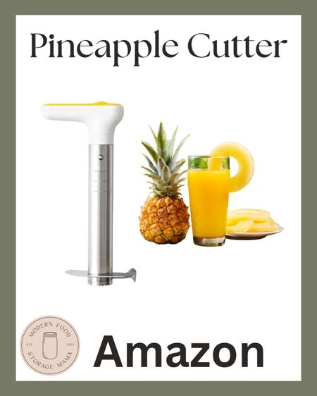 Give me all the fruit 🍍🍍🍍 we love pineapple at our house and this pineapple cutter is SO handy! 

#LTKfamily #LTKSeasonal #LTKhome