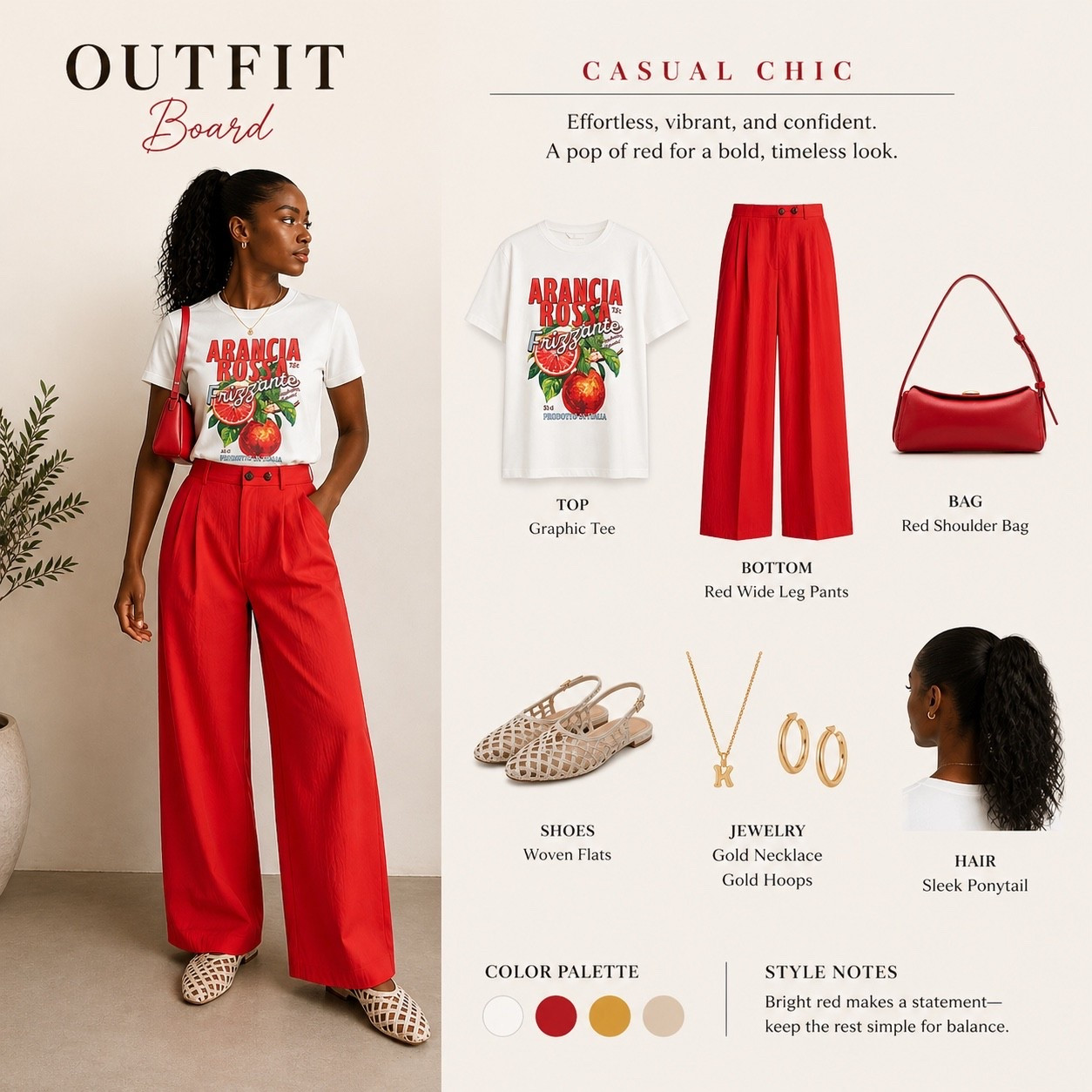 Effortlessly chic casual outfit 