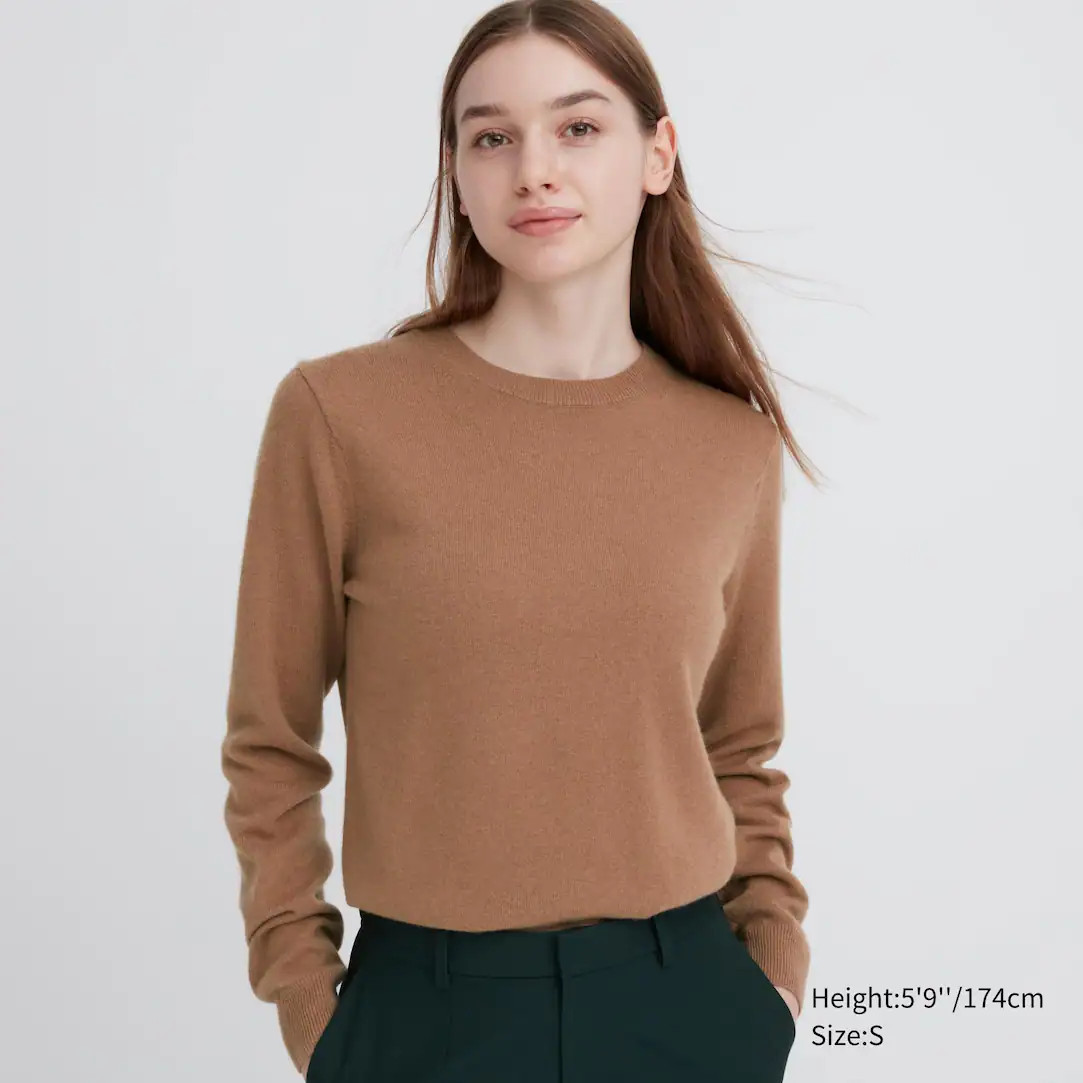 Maglione 100 % Cashmere Girocollo | Uniqlo IT
