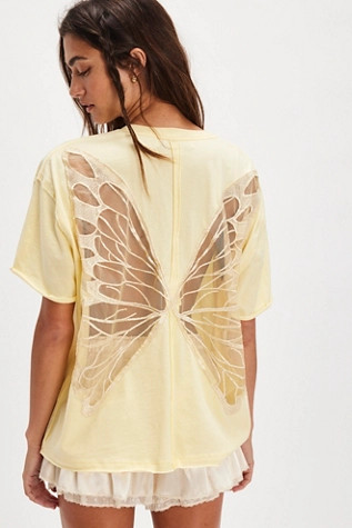 Tricia Fix Butterfly Tee | Free People (Global - UK&FR Excluded)