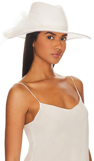X REVOLVE Jeanne Hat in White | Revolve Clothing (Global)