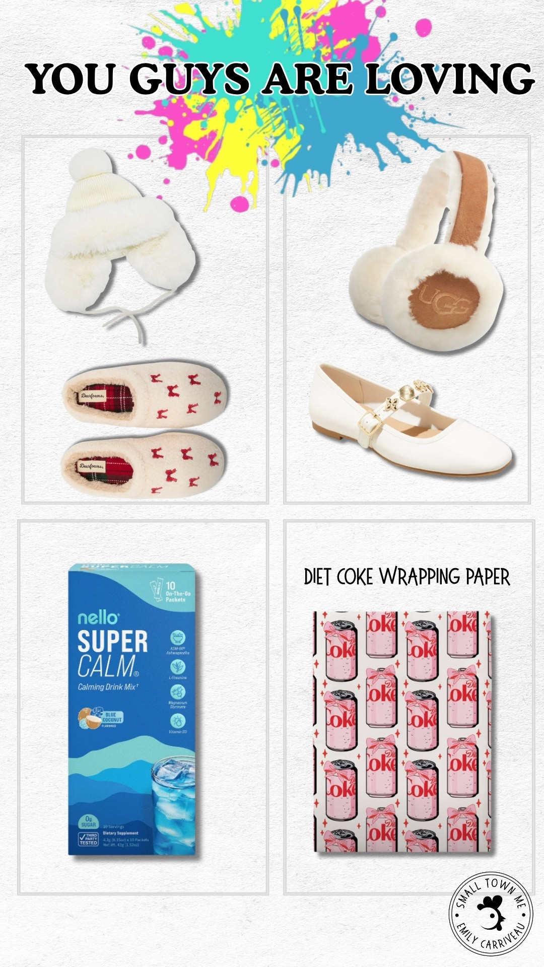 Items you guys can’t get enough of! Totally loving this Diet Coke wrapping paper 😆

#LTKFamily #LTKHoliday #LTKGiftGuide