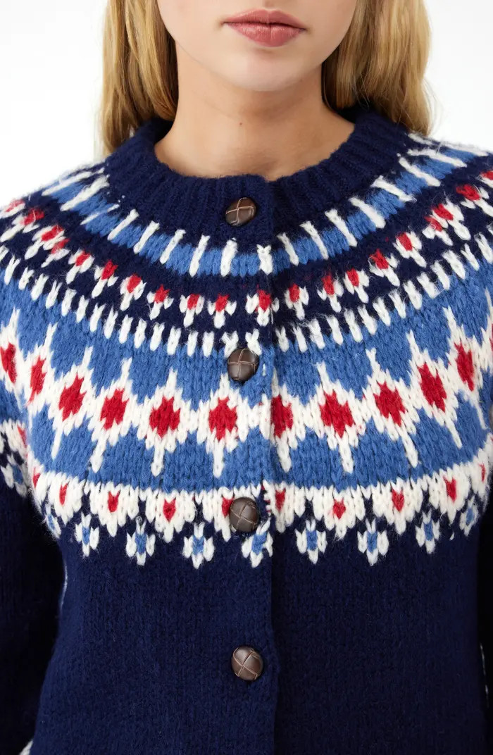 Fair Isle Boxy Cardigan | Nordstrom