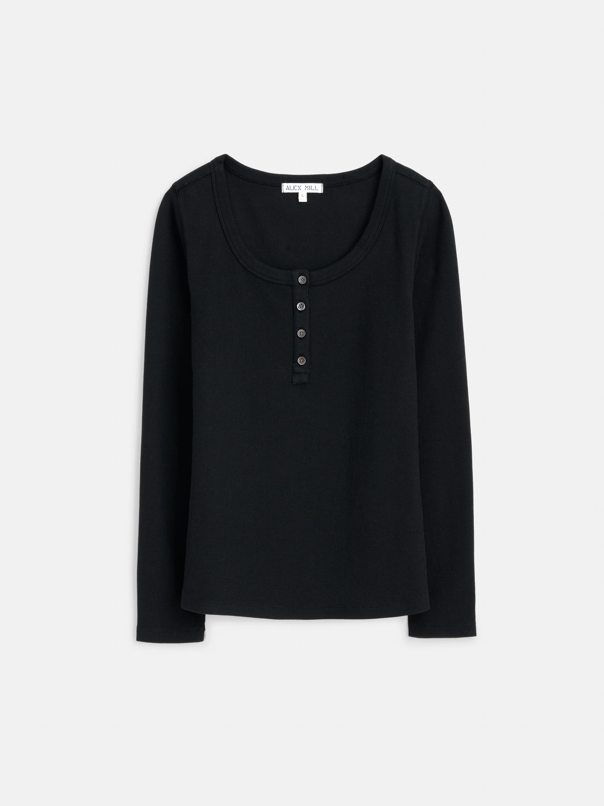Everyday Ribbed Henley | Alex Mill
