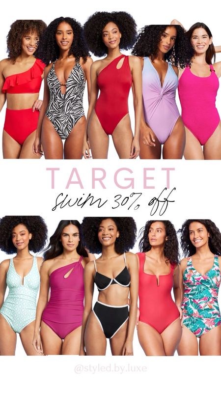 Target swim 30% off | target swim | women’s swimsuits | two piece swim suit | one piece swim 

#LTKStyleTip #LTKSwim #LTKSeasonal