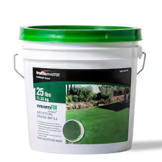 TrafficMaster Envirofill 25 lbs. Artificial Grass Infill Bucket TMENV25B - The Home Depot | The Home Depot