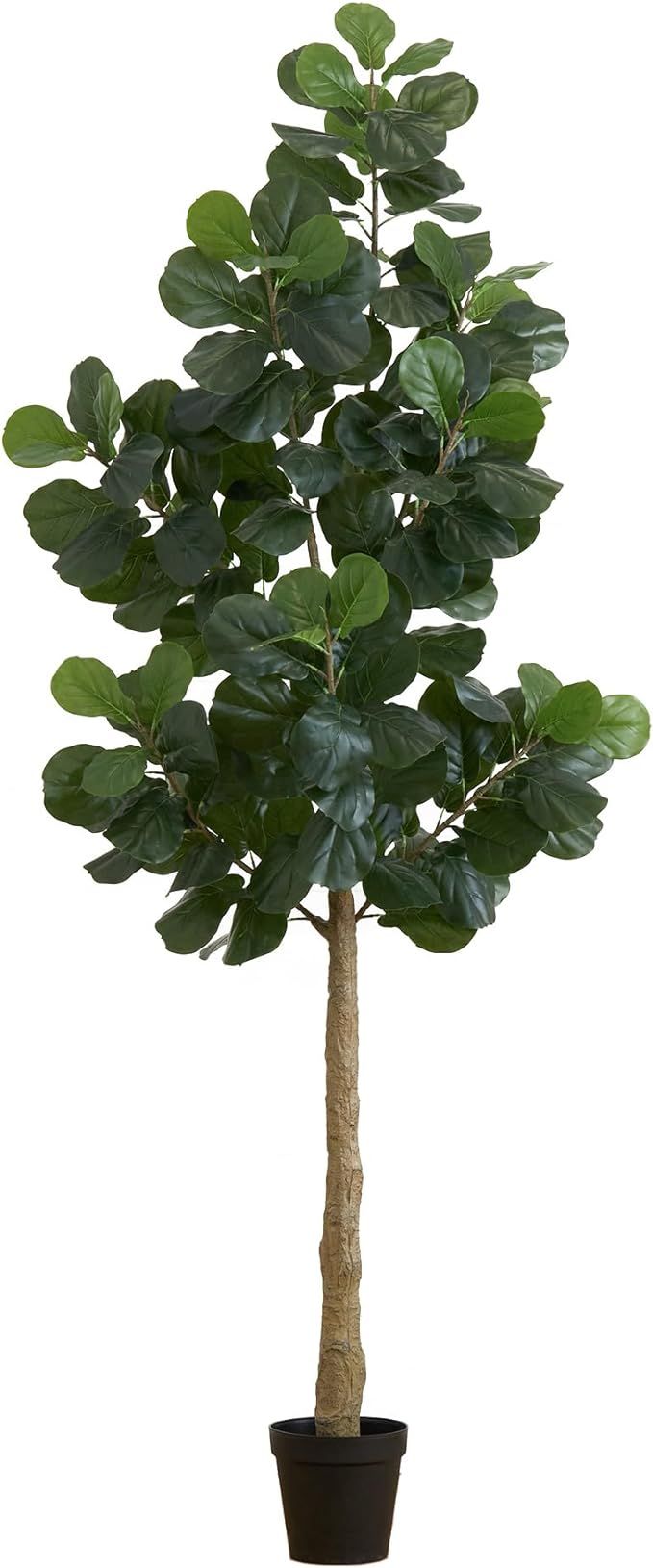 Nearly Natural 9ft. Artificial Fiddle Leaf Fig Tree | Amazon (US)