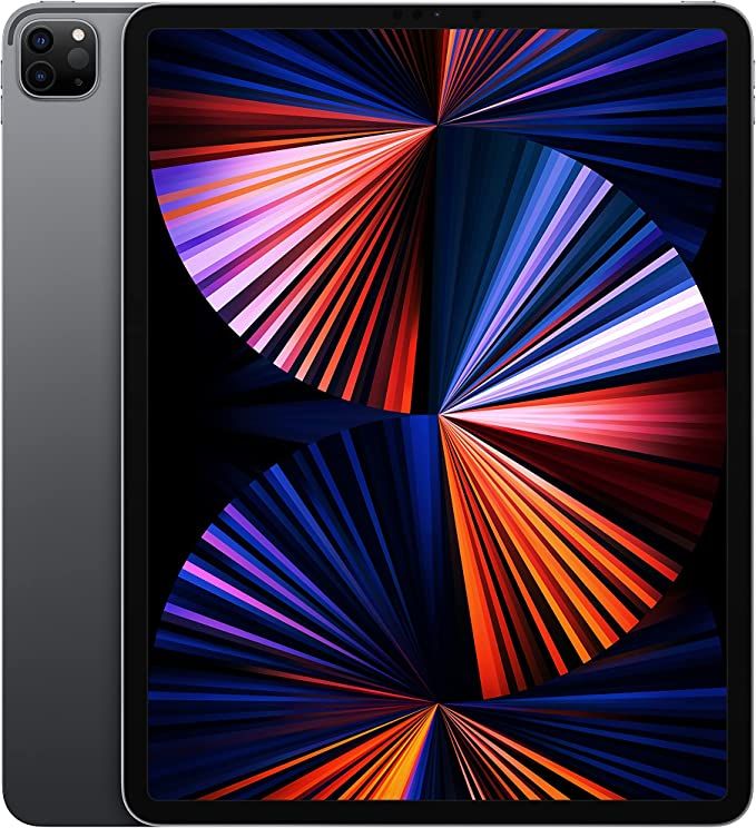 2021 Apple 12.9-inch iPad Pro (Wi‑Fi, 512GB) - Space Gray | Amazon (US)