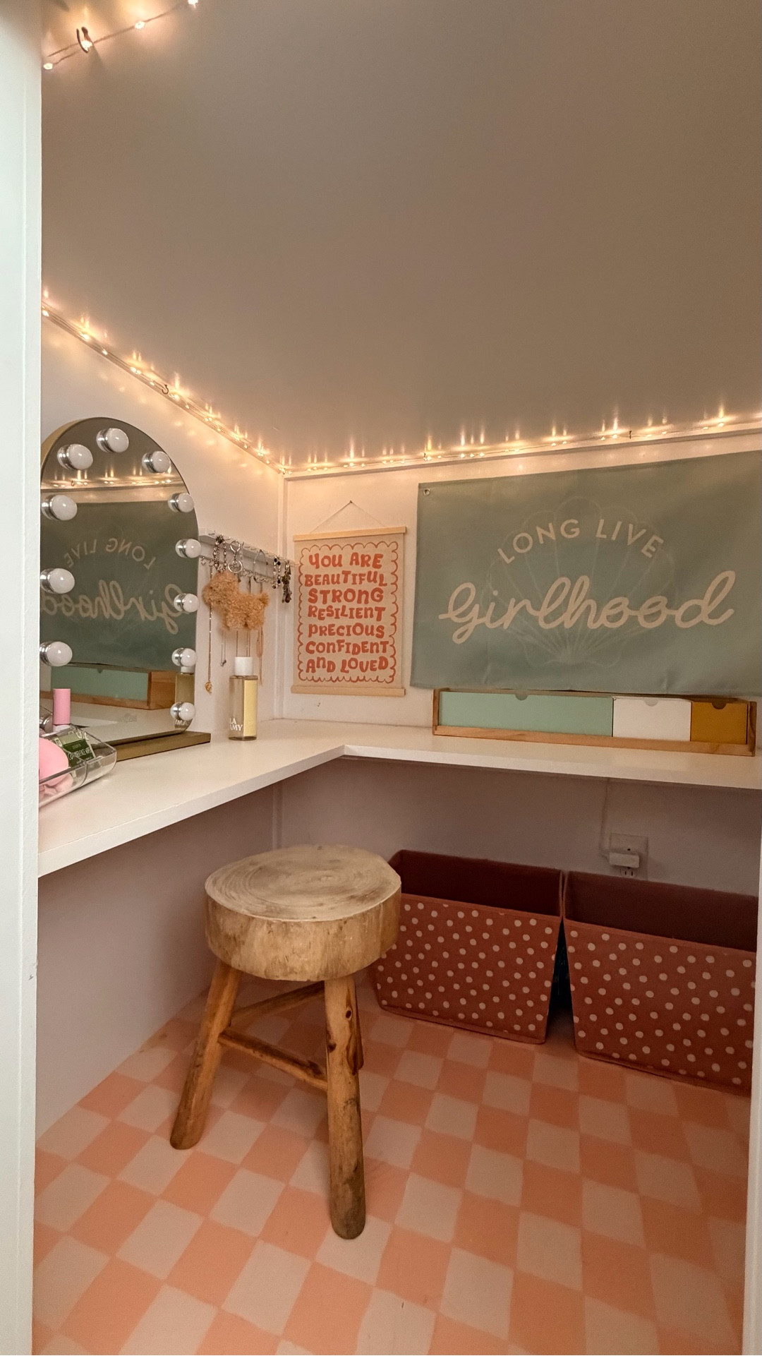 Everything I used to create my daughter’s vanity in her room!

#LTKmomlife #LTKHome #LTKKids