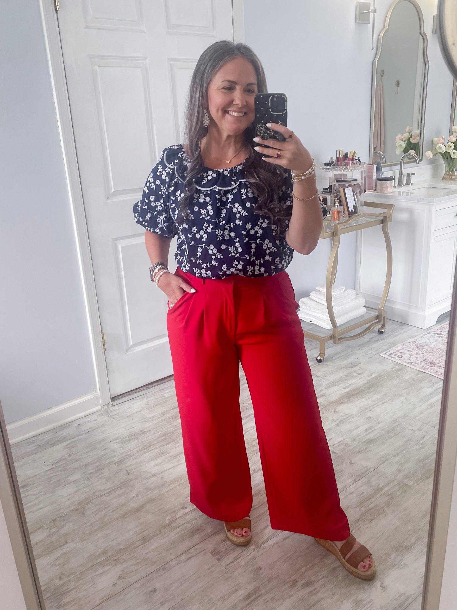 The perfect (PETITE-friendly) affordable red pants for patriotic season!🇺🇸

#LTKSummerEdit #LTKSeasonal #LTKOver40