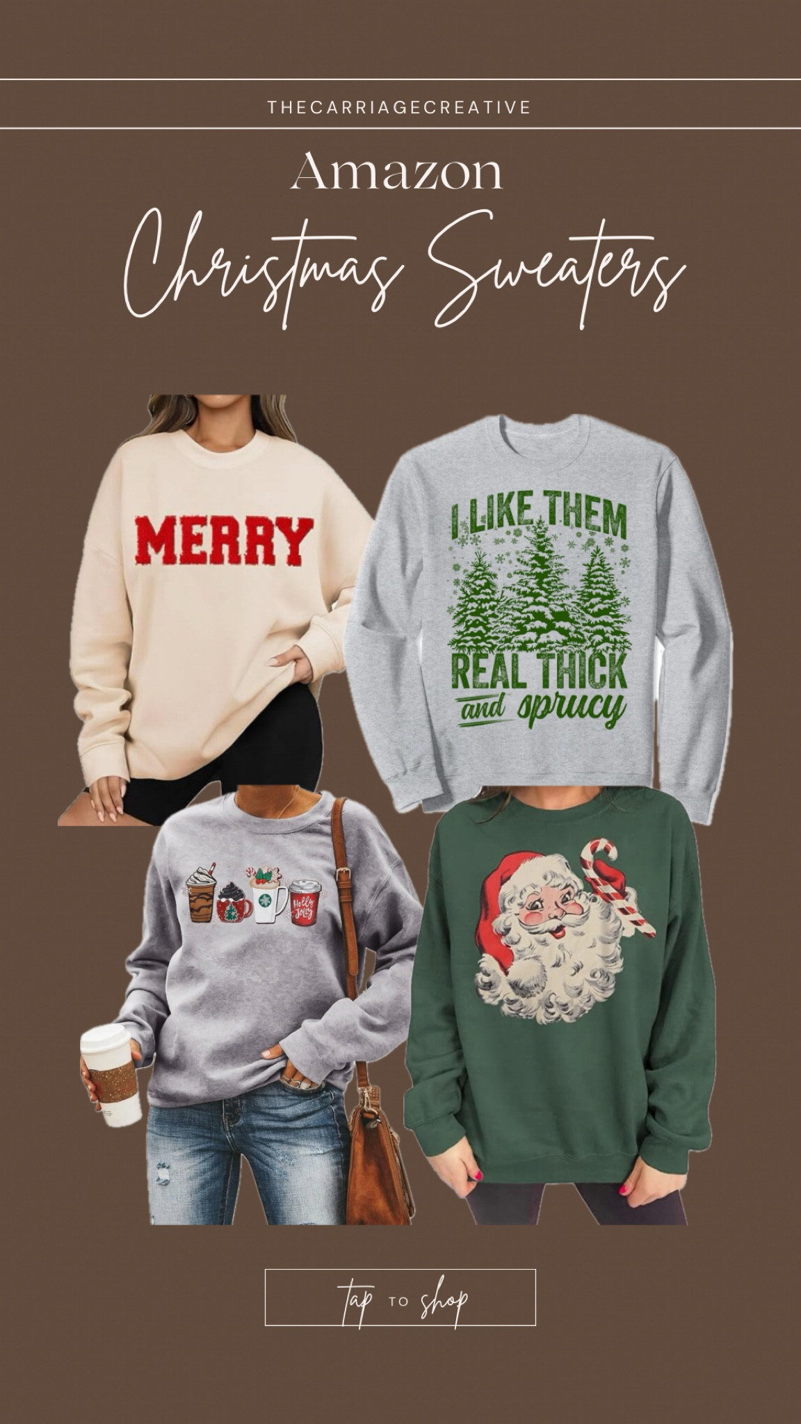 AMAZON CHRISTMAS SWEATERS || @amazon

#LTKHoliday #LTKSeasonal #LTKstyletip